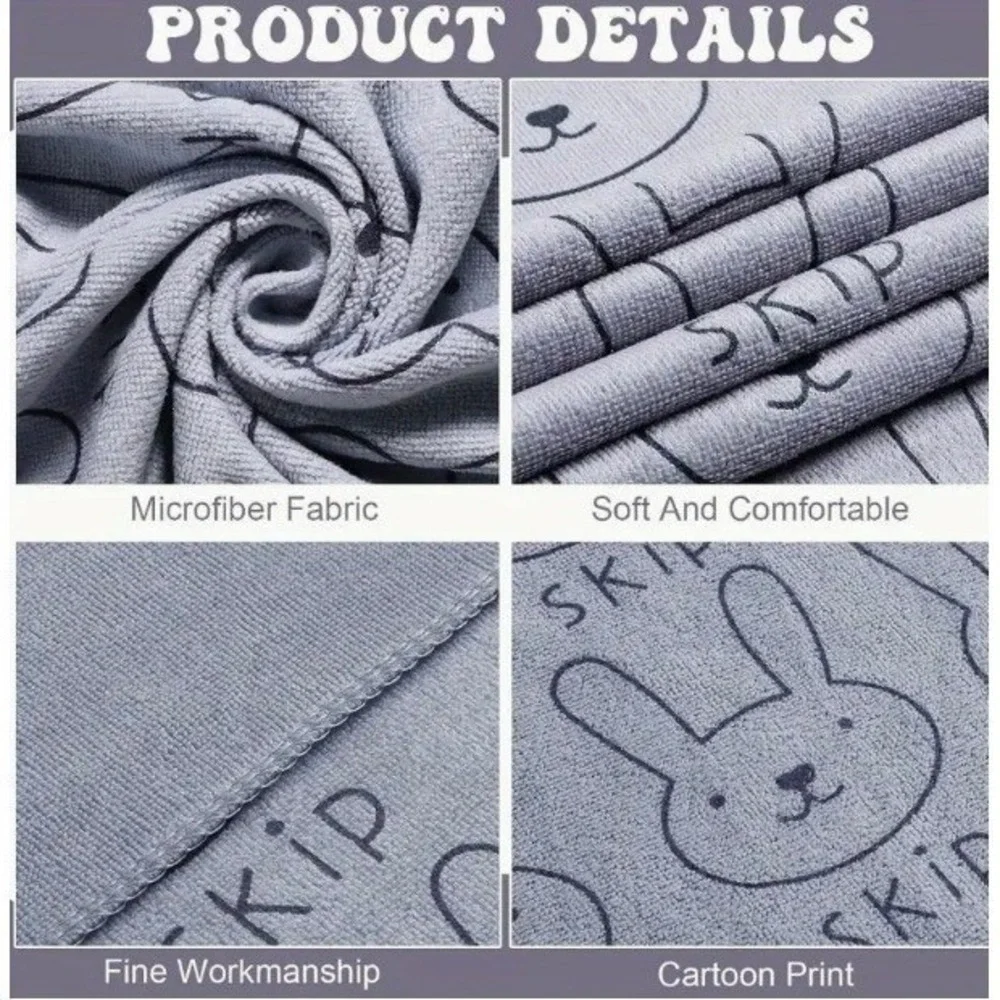 Super Absorbent Microfiber Pet Quick Drying Towel XS 14